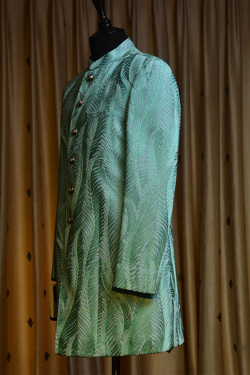 Feather Tile Sherwani