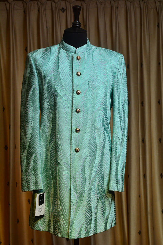 Feather Tile  Sherwani