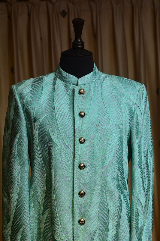 Feather Tile  Sherwani