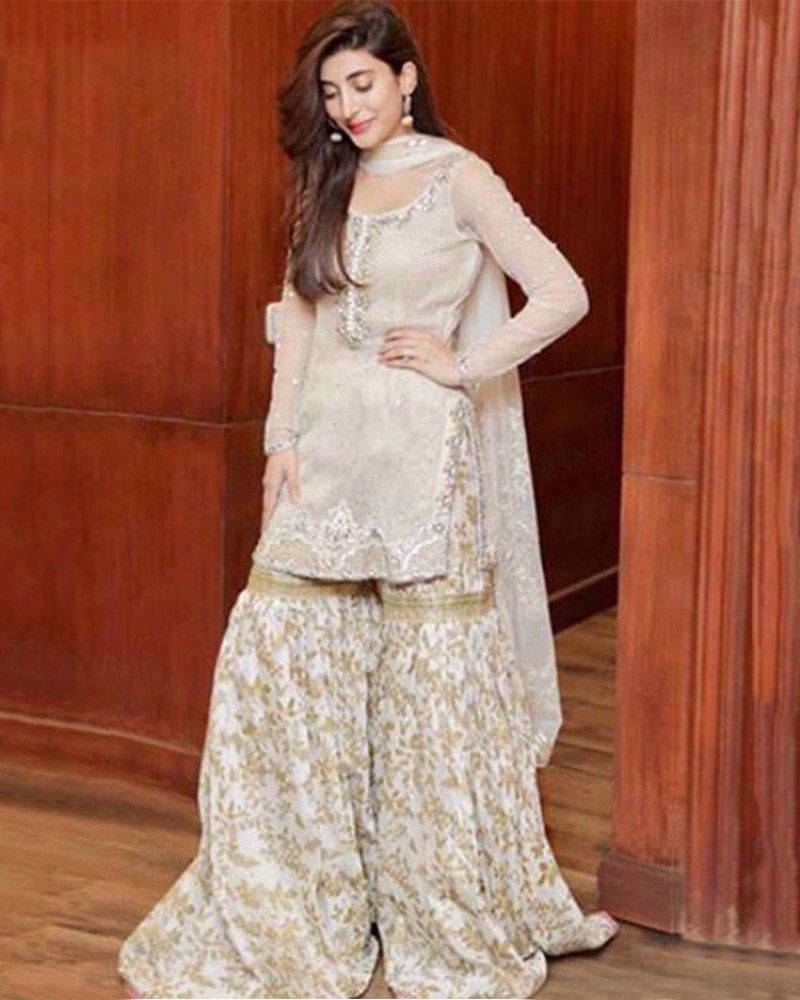 Urwa hocane mehndi dress hotsell