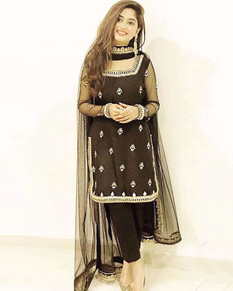 Sajal ali party online dresses