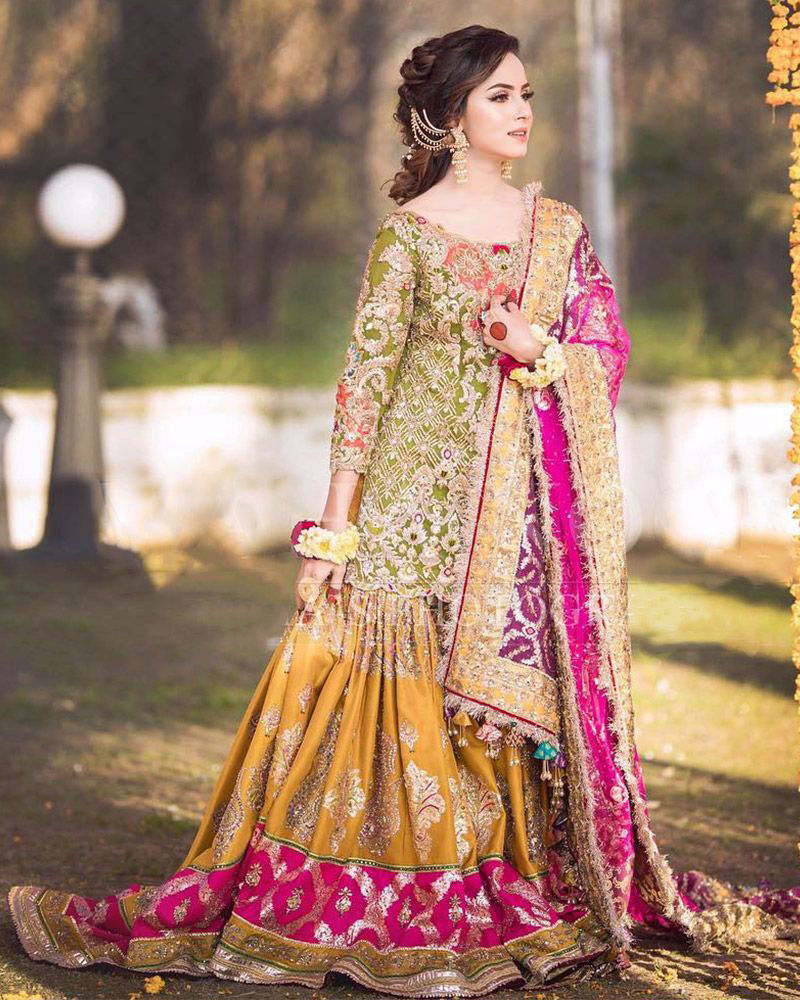 nimra khan dress designer Nimra Khan slaying in her nikaah look