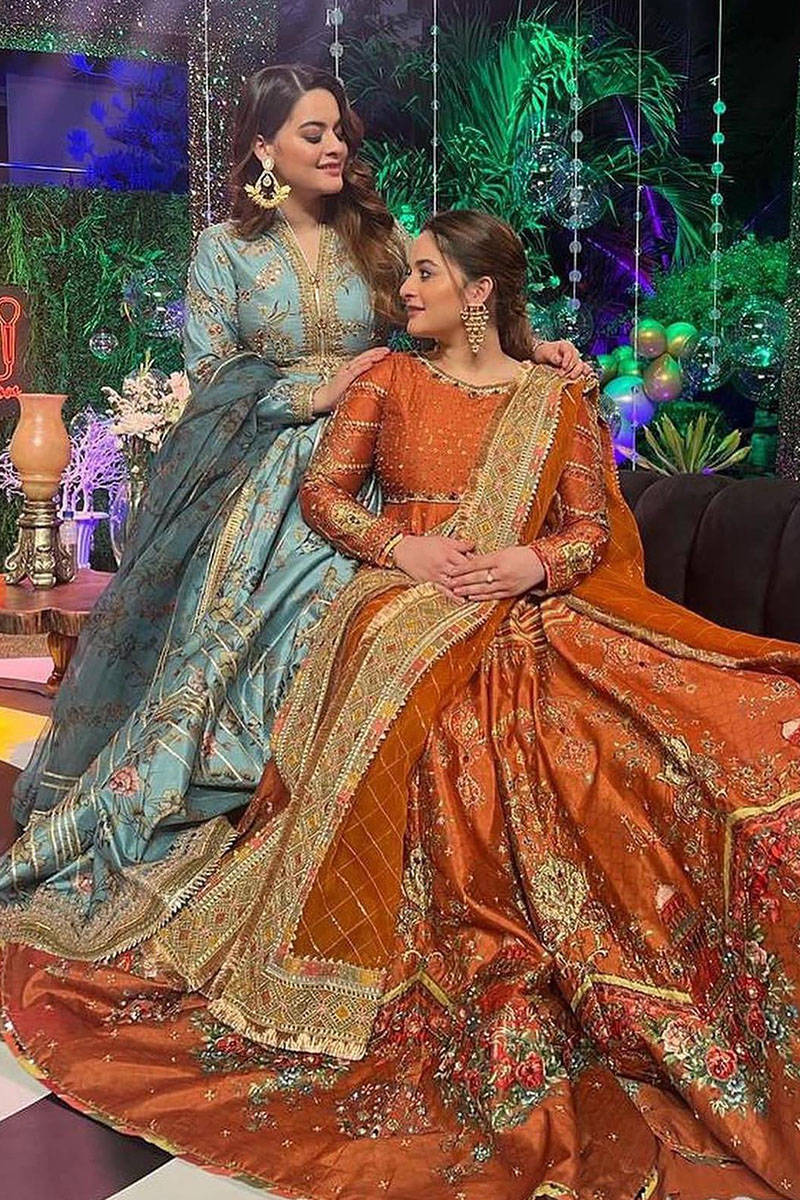 Minal Khan and Aiman Khan