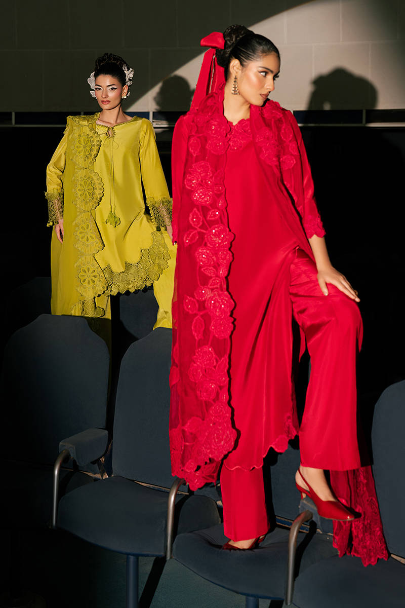 Picture of Rose Silk with Dupatta