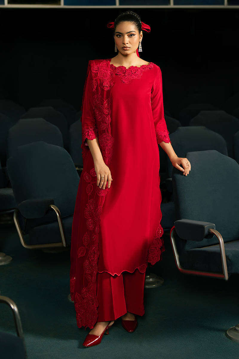 Picture of Rose Silk with Dupatta